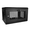 GABINETE RACK DE SERVIDORES 6U DE 19 PARA MONTAJE - CON PROFUNDIDAD AJUSTABLE DE 38CM/15 Y CIERRE DE SEGURIDAD - VENTILACION, ES