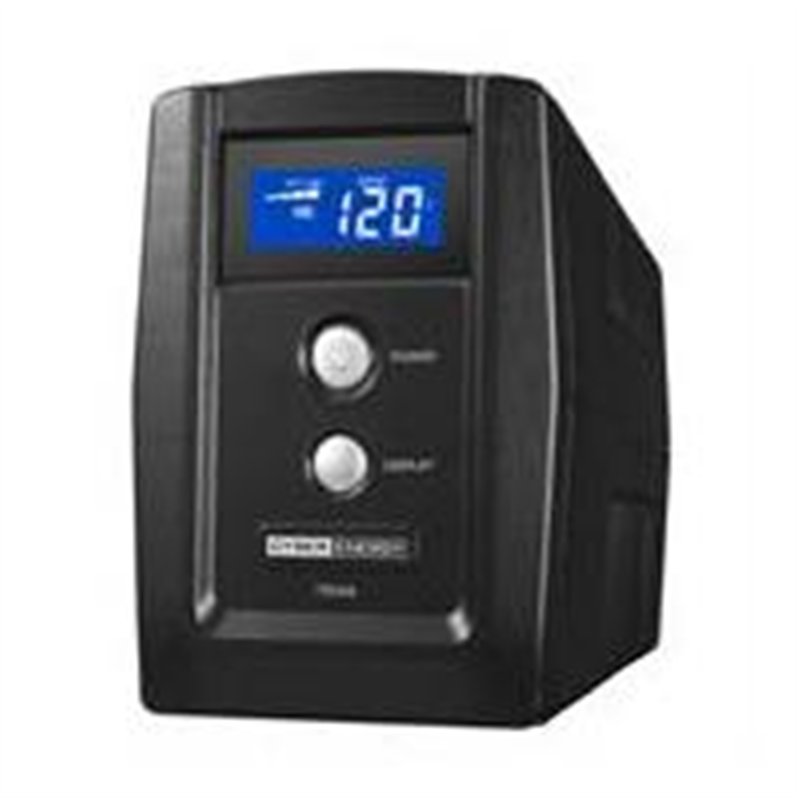 NO BREAK CYBERPOWER (OM750ATLCD) 750VA / 300W, INTERACTIVO, TORRE, 6 × NEMA 5-15R, 3 RESPALDO Y 3 SUPRESIÓN, 2 AÑOS DE GARANTÍA 