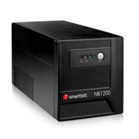NO-BREAK SMARTBITT 1200VA/600W, CLAVIJA NEMA 5-15P, 8 CONTACTOS, TIPO NEMA 5-15R CON RESPALDO DE BATERIAS, REGULACION Y SUPRESIO