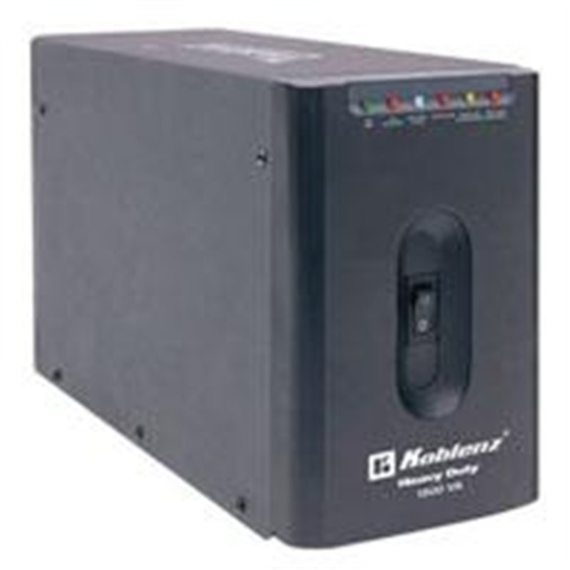 NO BREAK INTERACTIVO KOBLENZ 1500VA / 900W CONT 7 CON BAT4 Y 3 CON SUPR/USB/RJ11/RJ45/ HASTA 180MIN