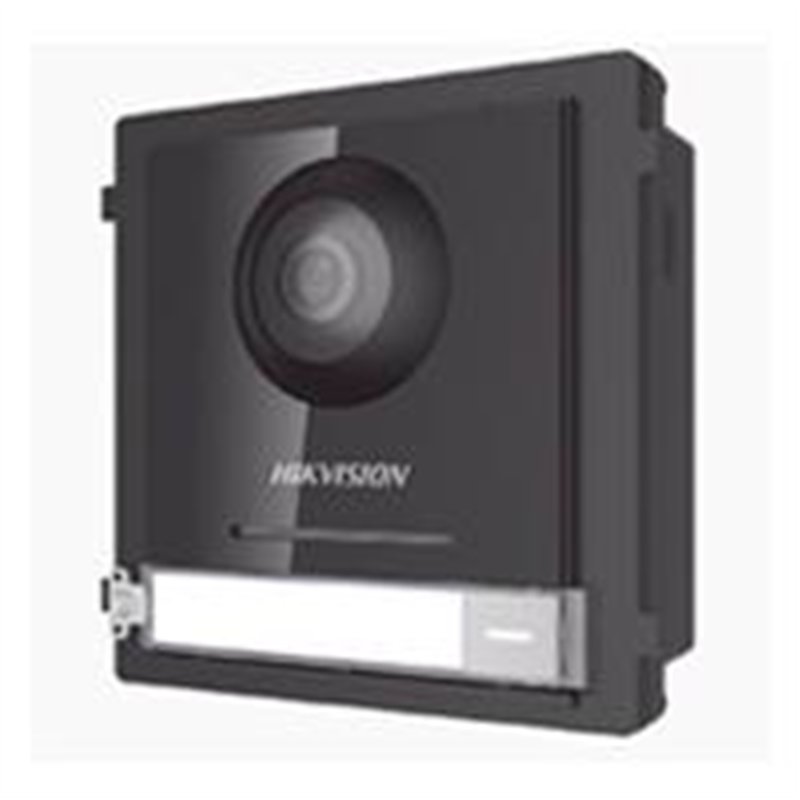 FRENTE DE CALLE IP 2 MEGAPIXELES HIKVISION DS-KD8003-IME1B PARA VIDEOPORTERO MODULAR / POE / ANGULO 146 / ULTRA BAJA ILUMINACIN 