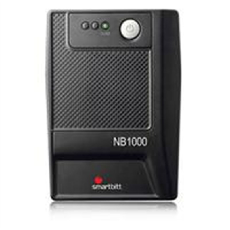NO-BREAK SMARTBITT 1000VA/500W, CLAVIJA NEMA 5-15P, 6 CONTACTOS TIPO NEMA 5-15R CON RESPALDO DE BATERIAS, REGULACION Y SUPRESION