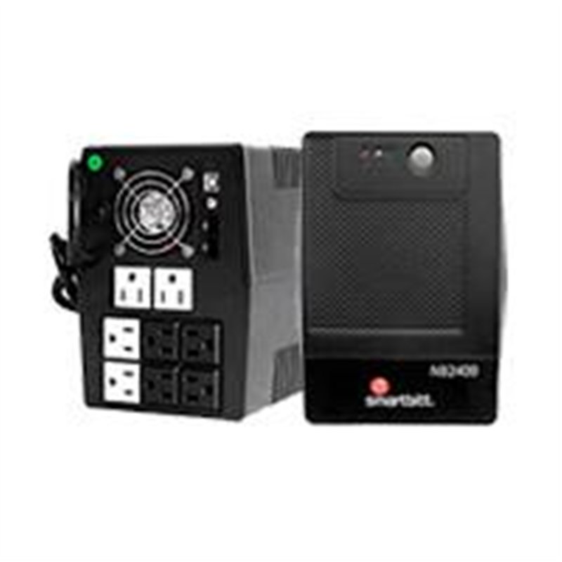 NO-BREAK SMARTBITT 2400VA/1200W, CLAVIJA NEMA 5-15P, 8 CONTACTOS, TIPO NEMA 5-15R, 4 CON RESPALDO DE BATERAS, REGULACION Y SUPRE
