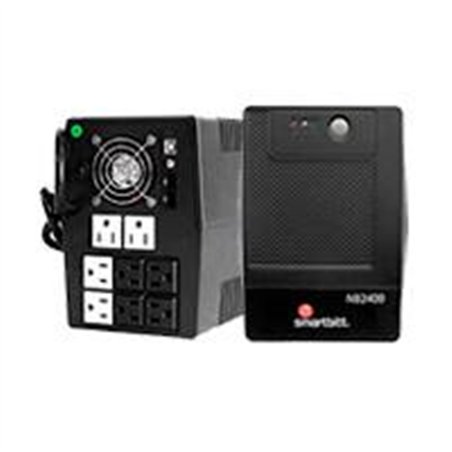 NO-BREAK SMARTBITT 2400VA/1200W, CLAVIJA NEMA 5-15P, 8 CONTACTOS, TIPO NEMA 5-15R, 4 CON RESPALDO DE BATERAS, REGULACION Y SUPRE