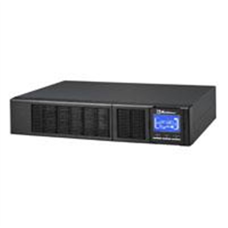 NO BREAK LNEA PROFESIONAL 2 KVA / 1600W ON-LINE DOBLE CONVERSIN 8 CONTACTOS NEMA 5-20R MONTAJE RACK / TORRE PANTALLA LCD OPCIN T