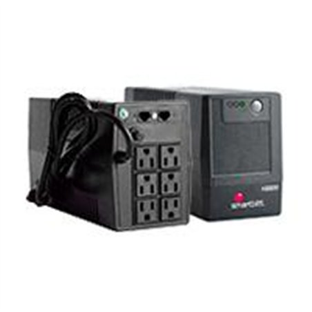 NO-BREAK SMARTBITT 800VA/400W, CLAVIJA NEMA 5-15P, 6 CONTACTOS, TIPO NEMA 5-15R, TODOS CON RESPALDO DE BATERIAS, REGULACION Y SU