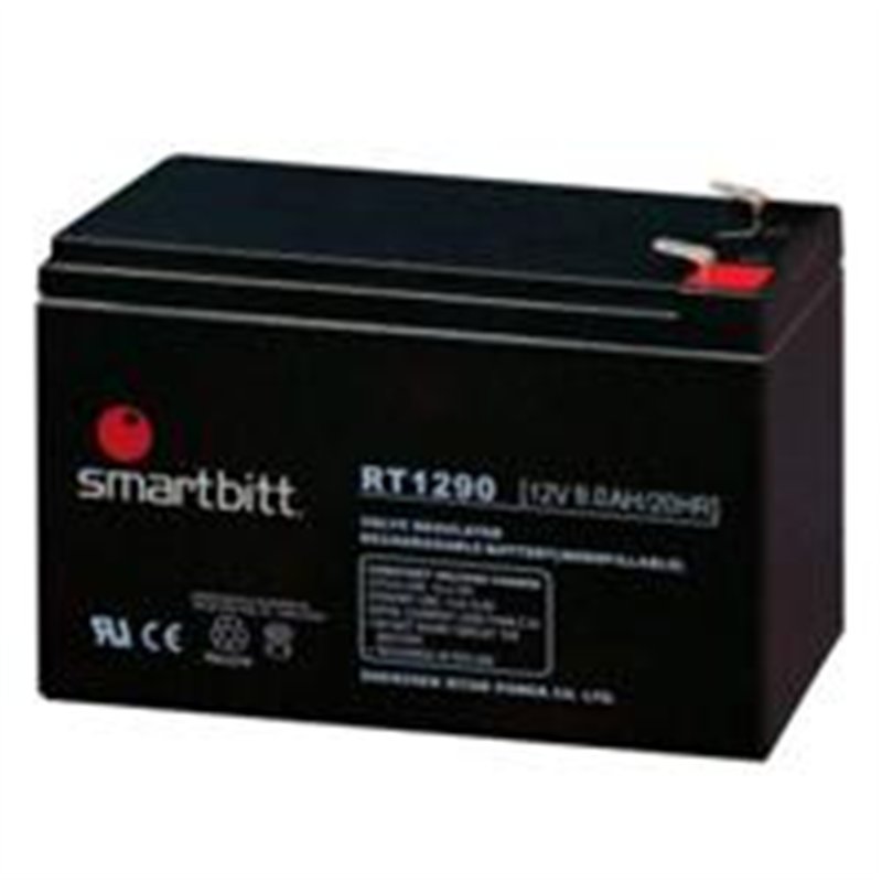 BATERIA SMARTBITT 12V/9AH COMPATIBLE CON SBNB750, SBNB900LCD, SBNB1000, SBNB1200, SBNB2200PROII Y SBNB3200PROII