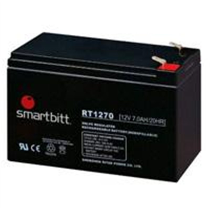 BATERIA SMARTBITT BATERIA 12V/7AH COMPATIBLE CON SBNB750, SBNB1200, SBNB1800, SBNB1200SI, SBNB2200PROII Y SBNB3200PROII