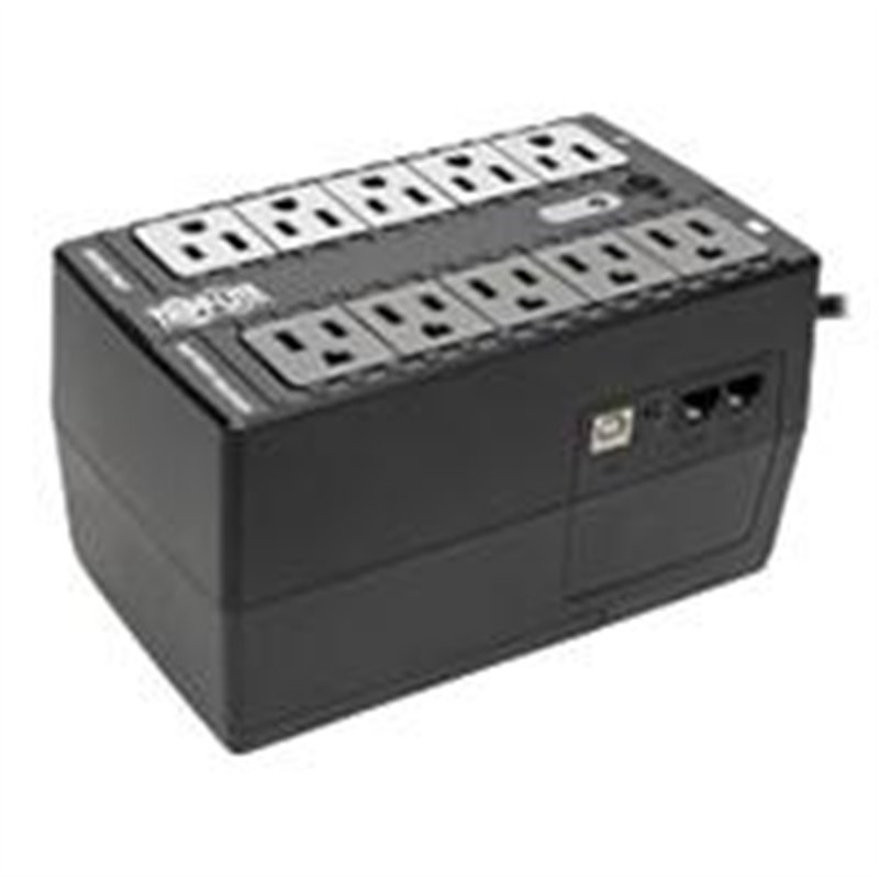 NOBREAK TRIPP-LITE INTERNET550U INTERACTIVO DE 120V 550VA, 300W, 10 CONT., CON PUERTO USB GARANTIA LIMITADA DE 3 AÑOS