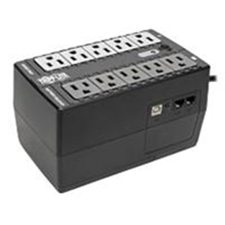 NOBREAK TRIPP-LITE INTERNET550U INTERACTIVO DE 120V 550VA, 300W, 10 CONT., CON PUERTO USB GARANTIA LIMITADA DE 3 AÑOS