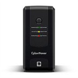 NO BREAK CYBERPOWER (UT1000GU) 1000VA / 500W, INTERACTIVO, INDICADORES LED, 8 NEMA 5-15R 4 RESPALDO / 4 SUPRESIÓN Y REGULACIÓN, 