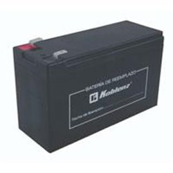 BATERIA DE REPUESTO KOBLENZ PARA NO BREAK 12 V / 9 AH, COMPATIBLE CON 7016 USB/R, 7011 USB/R, 9011 USB/R, 13507 USB/R, 15007 USB