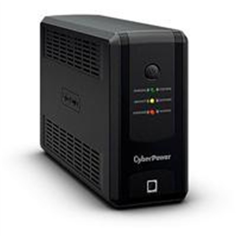 NO BREAK CYBERPOWER UT550GU 550VA / 275W, INTERACTIVO, INDICADORES LED, 8 NEMA 5-15R 4 RESPALDO / 4 SUPRESIN Y REGULACIN, TORRE,