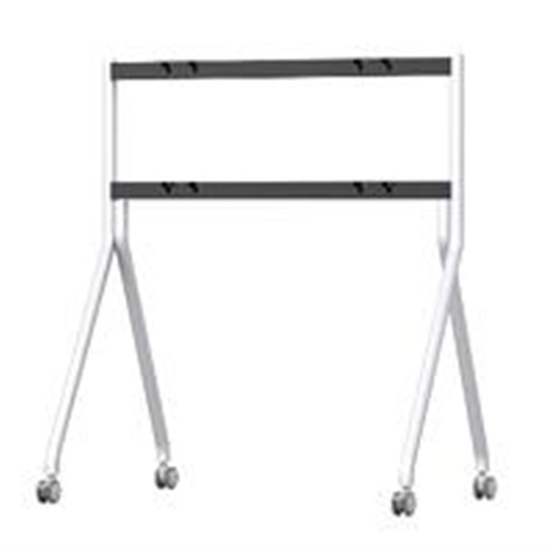 WHITE ROLLING STAND PARA HUAWEI IDEAHUB 65/75/86 INCHES