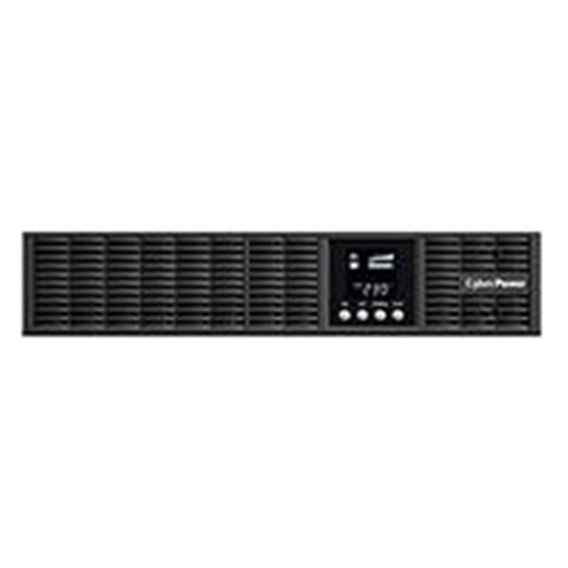 NO BREAK CYBERPOWER OLS1000RT2U 1000VA / 900W ONLINE, RACK/ TORRE, LCD VOLTAJE DE ENTRADA Y SALIDA 120V, SALIDA NEMA 5-15R X8, 2