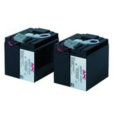 CARTUCHO DE BATERIAS INTERNAS DE REEMPLAZO PARA MODELOS APC SUA2200, SUA3000, SMT2200C, SMT3000C LO CONFORMAN LAS 2 BATERIAS QUE