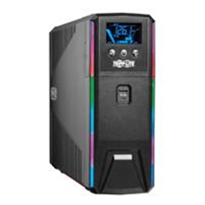NO BREAK TRIPP LITE SMART1500PSGLCD EQUIPO GAMER, RESPALDO POR BATERA DEL UPS PARA JUEGOS CON ONDA SINUSOIDAL PURA DE 1500VA 900