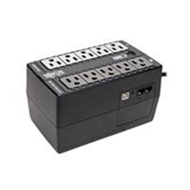 NO BREAK TRIPP LITE NTERNET600U, UPS STANDBY DE 600VA 325W - 10 TOMACORRIENTES NEMA 5-15R, 120V, 50HZ / 60HZ, USB, CLAVIJA 5-15P