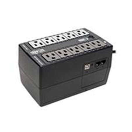 NO BREAK TRIPP LITE NTERNET600U, UPS STANDBY DE 600VA 325W - 10 TOMACORRIENTES NEMA 5-15R, 120V, 50HZ / 60HZ, USB, CLAVIJA 5-15P