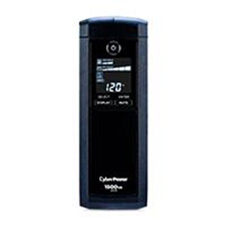 NO BREAK CYBERPOWER CP1500AVRLCD 1500VA/ 900 WATTS, INTERACTIVO,TORRE, 12 NEMA 5-15R, 6 RESPALDO Y 6 SUPRESIN, 3 AÑOS DE GARANTA