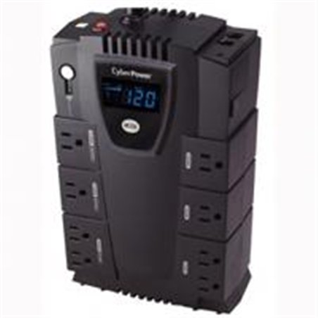 NO BREAK CYBERPOWER (CP600LCD), STANDBY, 600VA / 340W, 8 X NEMA 5-15R, (4 RESPALDO Y 4 SUPRESIÓN) 3 AÑOS DE GARANTÍA INCLUYENDO 