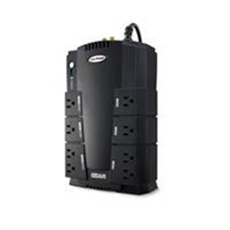NO BREAK CYBERPOWER CP685AVR 685VA/ 390 WATTS, INTERACTIVO,TORRE, 8 NEMA 5-15R, 4 RESPALDO Y 4 SUPRESIN, 3 AÑOS DE GARANTA, INCL