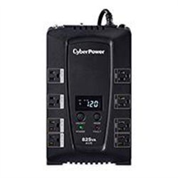 NO BREAK CYBERPOWER CP825AVRLCD 825VA/ 450 WATTS, INTERACTIVO, TORRE, 8 NEMA 5-15R, 4 RESPALDO Y 4 SUPRESIN, 3 AÑOS DE GARANTA, 