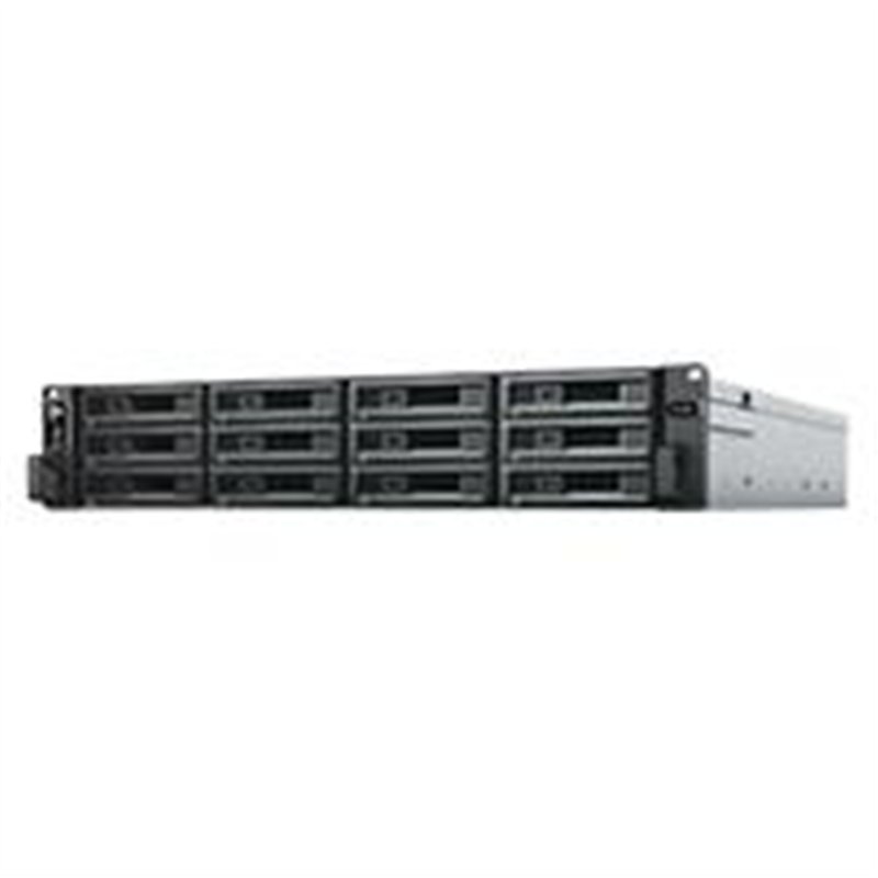 UNIDAD DE EXPANSION SYNOLOGY RX1223RP 12 BAHIAS HDD/SSD SATA DE 3.5/2.5 HDD 2.5 HASTA 216TB/HOT-SWAP/RACK 2U