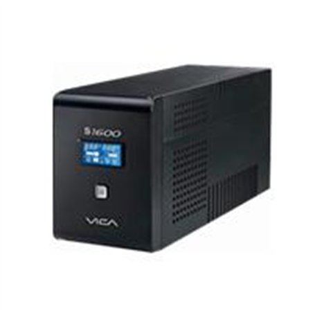 NO BREAK VICA 1600VA/900W PANTALLA LCD 8 TOMAS REGULADAS Y RESPALDADAS 3 AÑOS DE GARANTIA.