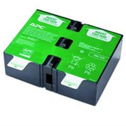 CARTUCHO DE BATERIAS DE RECAMBIO 123 DE APC, PARA UPS BR1000G, SMT750RM2U LO CONFORMAN LAS 2 BATERIAS QUE SE VISUALIZAN EN LA IM