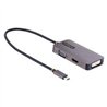 ADAPTADOR DE VIDEO USB C STARTECH.COM, ADAPTADOR USB TIPO C A HDMI VGA DVI HASTA 4K 60HZ, ADAPTADOR DE PANTALLA MULTIPUERTOS, CO