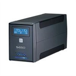 NOBREAK VICA S 650VA/360W PANT LCD 8 CONTACTOS. 4 TOMAS REG Y 4  CON RESP REG Y SUP