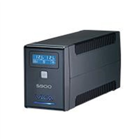 NO BREAK VICA 900VA/550W 8 TOMAS. 4 REG Y 4 RESP, REG Y SUP PANTALLA LCD NEGRO Y SOFTWARE 3 ANOS GARANTIA