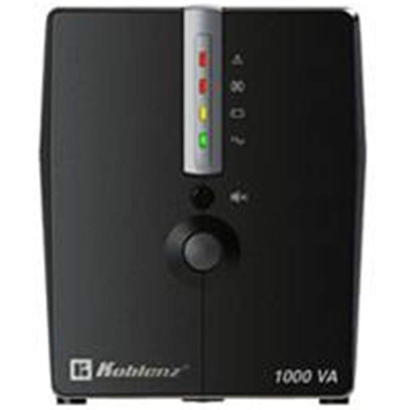 NO BREAK KOBLENZ 10017, 1000VA / 500W, LINEA PRO, 8 CONT, USB, RJ11, 450 JOULES, HASTA 60 MIN.