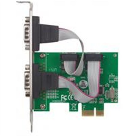 TARJETA PCI EXPRESS,MANHATTAN,152082,SERIAL 2 PUERTOS