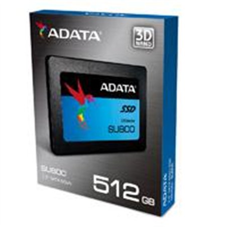 UNIDAD DE ESTADO SOLIDO SSD INTERNO ADATA SU800 512GB 2.5 SATA3 LECT. 560 ESCRIT. 520 MBS 7MM PC LAPTOP MINIPC ALTO RENDIMIENTO 