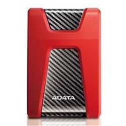 DISCO DURO EXTERNO ADATA HD650 2TB PORTATIL 2.5 USB 3.2 WINDOWS MAC LINUX CONTRAGOLPES COLOR ROJO (AHD650-2TU31-CRD)