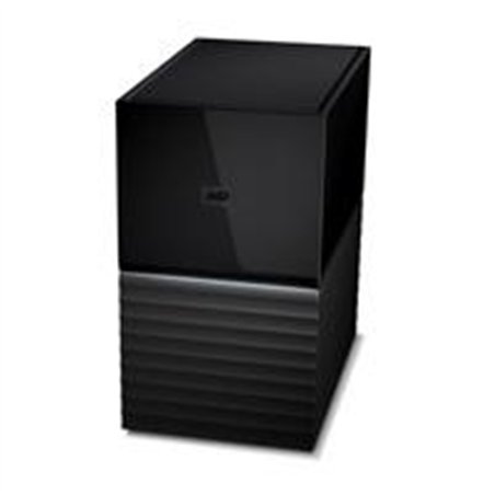 DISCO DURO EXTERNO WD MY BOOK DUO 20TB 3.5 ESCRITORIO USB3.1 NEGRO WINDOWS RAID 0-1 BACKUP DROPBOX ENCRIPTACION WDBFBE0200JBK-NE