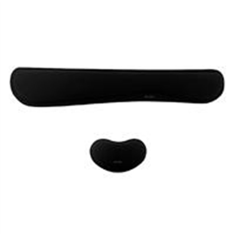 KIT DESCANSA MUÑECAS ACTECK MOUSEPAD CUSHY PRO TR430 / ERGONÓMICO / MEMORY FOAM / COLOR GRAFITO / ANTIDESLIZANTE / 460 X 85 X 20