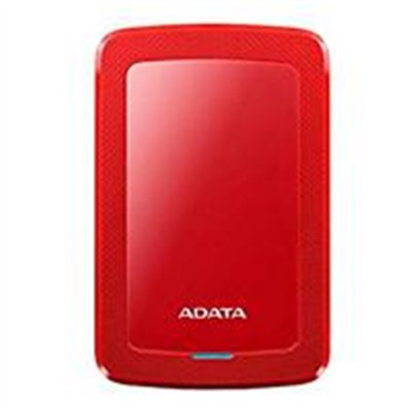 DISCO DURO EXTERNO ADATA HV300 1TB PORTATIL 2.5 USB 3.2 WINDOWS MAC LINUX DASHDRIVE SLIM COLOR ROJO (AHV300-1TU31-CRD)