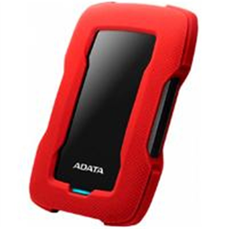 DISCO DURO EXTERNO ADATA HD330 1TB PORTATIL 2.5 USB 3.2 WINDOWS MAC LINUX CONTRAGOLPES SLIM COLOR ROJO (AHD330-1TU31-CRD)