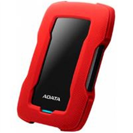 DISCO DURO EXTERNO ADATA HD330 1TB PORTATIL 2.5 USB 3.2 WINDOWS MAC LINUX CONTRAGOLPES SLIM COLOR ROJO (AHD330-1TU31-CRD)