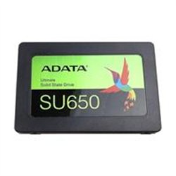 UNIDAD DE ESTADO SOLIDO SSD INTERNO ADATA SU650 120GB 2.5 SATA3 LECT. 520 ESCRIT. 450 MBS 7MM PC LAPTOP MINIPC SIN BRACKET 3DNAN