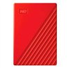 DISCO DURO EXTERNO WD MY PASSPORT 4TB 2.5 PORTATIL USB3.0 ROJO WINDOWS BACKUP ENCRIPTACION WDBPKJ0040BRD-WESN