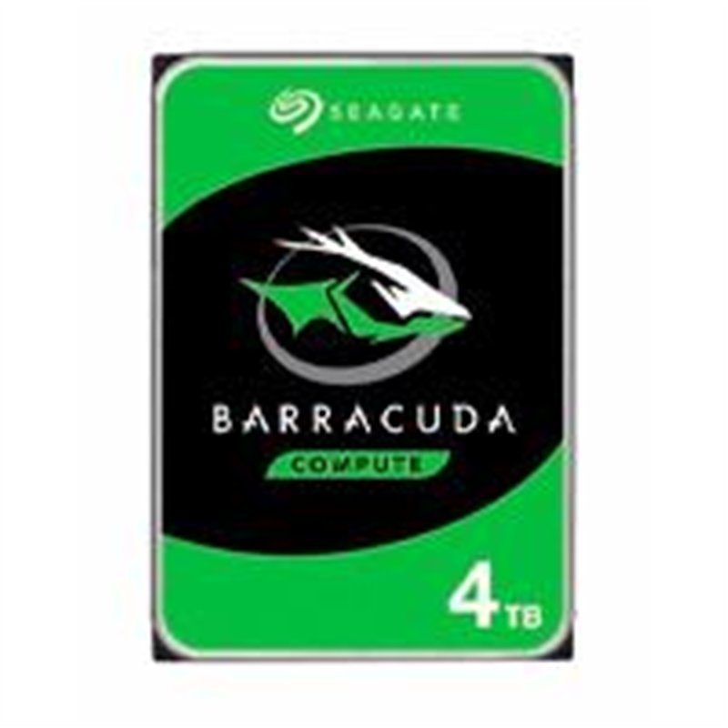 DISCO DURO INTERNO SEAGATE BARRACUDA 4TB 3.5 ESCRITORIO SATA3 6GB/S 256MB 5400RPM PC