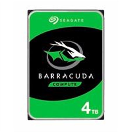 DISCO DURO INTERNO SEAGATE BARRACUDA 4TB 3.5 ESCRITORIO SATA3 6GB/S 256MB 5400RPM PC