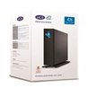DISCO DURO EXTERNO LACIE D2 PROFESSIONAL 4TB 3.5 ESCRITORIO USB 3.1 TIPO-C USB 3.0 NEGRO WIN MAC ADAPT DE ALIMENTACION