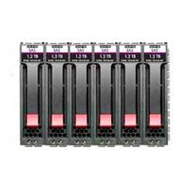 PAQUETE DE DISCO DURO HPE MSA 10.8TB SAS 10K SFF 6PK HDD BDL  (6 X 1.8 GB)