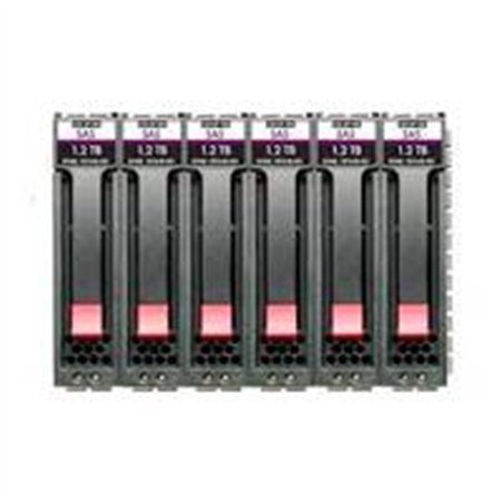 PAQUETE DE DISCO DURO HPE MSA 10.8TB SAS 10K SFF 6PK HDD BDL  (6 X 1.8 GB)