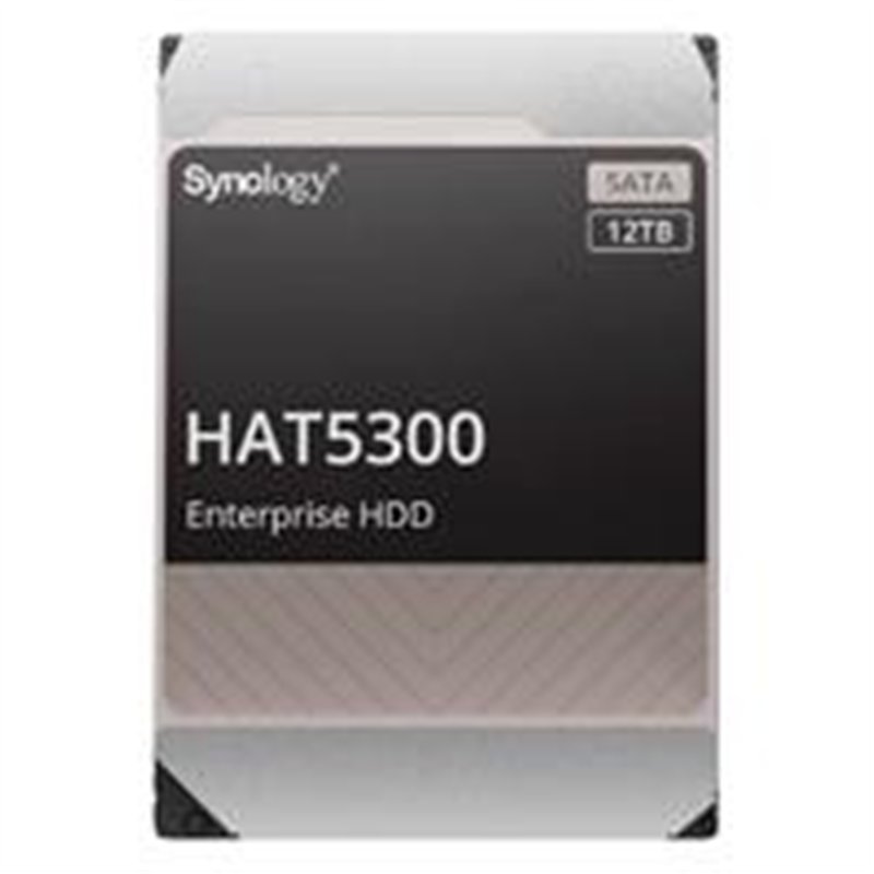 DISCO DURO INTERNO SYNOLOGY ENTERPRISE 3.5 12TB SATA3 6GB/S 7200RPM 256MB HOT-PLUG COMPATIBLE SOLO PARA EQUIPOS SYNOLOGY